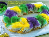 My First Shared Virtual King Cake Birthday Cake