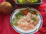 Canadian Steamed Fish With Coconut Rice