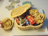 Let's make pastry basket & bread roses