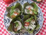 Thai Ho Mok Pla aka Steamed Curry Fish Custard