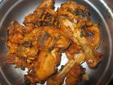 Chicken onion fry