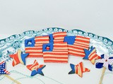 4th of July Flag Cookies