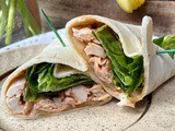 5 Minute Buffalo Chicken Wrap