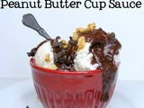 60 Second Peanut Butter Cup Sauce: srs