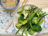 Asparagus Stir Fry over Rice