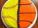 Basketball/Softball Combo Cake