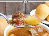 Beef Potato Quinoa Soup: src