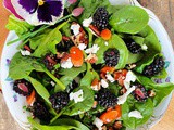 Blackberry Spinach Salad