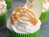 Caramel Apple Cupcakes #appleweek