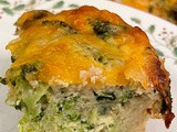 Cheddar and Broccoli Strata