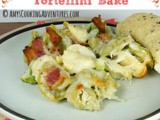 Cheesy Bacon Tortellini Bake