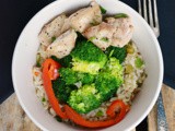 Chicken & Broccoli Rice Bowls #SecretRecipeClub
