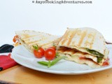 Chicken Caprese Quesadillas