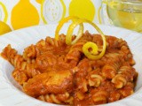 Chicken & Pasta in Limoncello Cream Sauce: Spiked