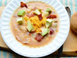 Chicken Tortilla Chowder #CooktheBooksClub