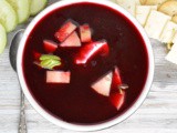 Chilled Borscht #SoupSwappers