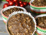 Chocolate Banana Oat Muffins #fantasticalfoodfight