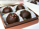 Chocolate Candy Cane Truffles {12 Weeks of Christmas Treats}