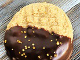 Chocolate Dipped Peanut Butter Cookies