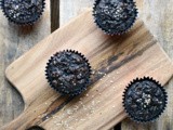 Chocolate Protein Power Muffins #Choctoberfest