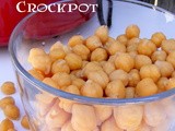 Cooking Chickpeas in the Crockpot