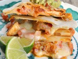 Copycat Qdoba Chicken Quesadillas