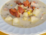 Creamy Ham, Potato & Corn Chowder