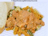 Creamy Red Pasta Sauce