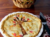 Fall Leaf Apple Pie