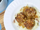 French Onion Soup Meatballs