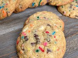 Funfetti Sprinkle Cookies