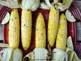 Grilled Corn with Garlic Butter & Lime