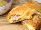 Ham & Swiss Stromboli