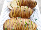 Hasselback Potatoes #SecretRecipeClub