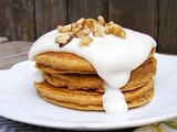 Healthy Carrot Cake Pancakes {Recipe Redo}