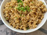 Herby Garlic Rice