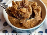 High Protein Oatmeal Raisin Baked Oatmeal