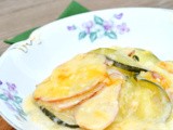 Light Zucchini & Potato au Gratin