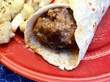 Meatball Lefse Wraps for Leif Erikson Day