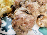 Meatballs with Mushroom Gravy