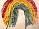 Naturally Dyed Rainbow Pasta