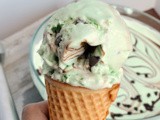 Peppermint Patty No Churn Ice Cream