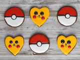 Pikachu & Pokéball Cookies
