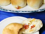 Pizza Stuffed Buns {Bun Week}