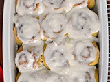 Pumpkin Cinnamon Rolls #pumpkinweek