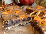 Pumpkin Magic Bars with Pretzel Crust