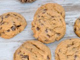 Pumpkin Spice Chocolate Chip Pudding Cookies #SecretRecipeClub