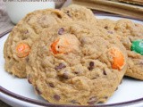 Pumpkin Spice Latte m&m Cookies