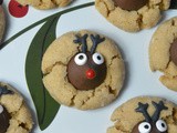 Reindeer Peanut Butter Blossoms