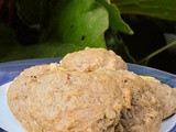 Rhubarb Breakfast Cookies